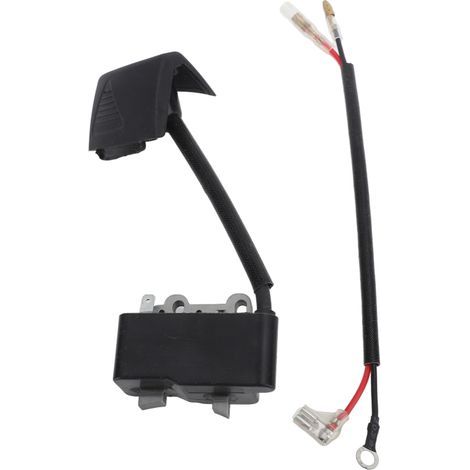 Lot de 2 Bobine d'allumage compatible avec taille-haies TJ35 et débroussailleuses, pièces de rechange pour moteur. (1/4)