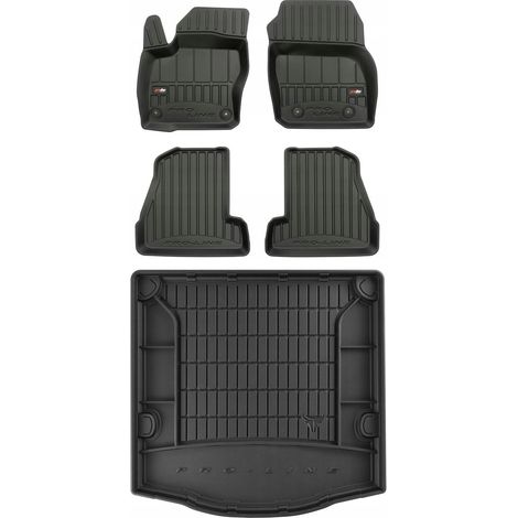 SET 3D Alfombrillas y Tapetes Ford Focus Mk3 Sedán 2011-2018 (1/5)