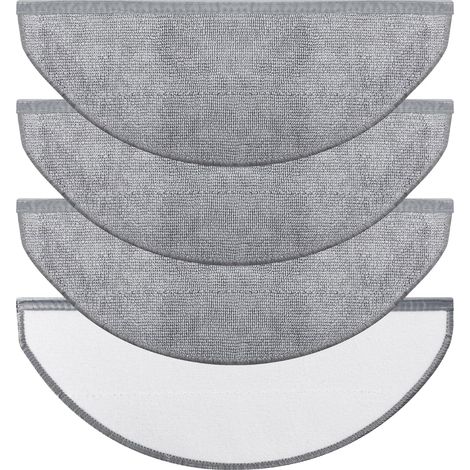 CCYKXA Ersatz-Reinigungstücher für den Roborock Q10 X5/Q10 X5+ Saugroboter. Reinigungszubehör, Reinigungspads, Ersatzteile, langlebig, waschbar. (1/5)