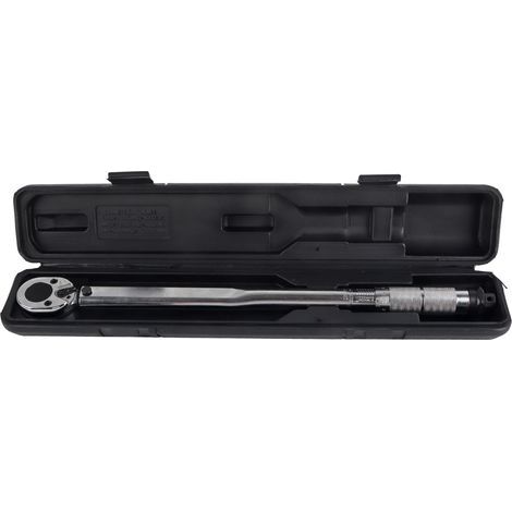 1/2 inch torque wrench 28-210Nm, preset ratchet, quick release - Professional mechanic's tool (1/5)