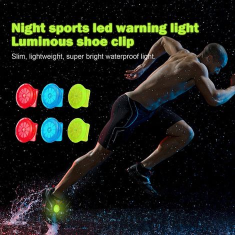 Lampes LED de sécurité pour la course à pied, le jogging et les activités de plein air (y compris les courses nocturnes et la randonnée) - Fixation gratuite (1/5)