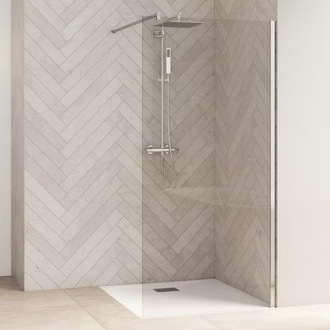 Paroi de douche KINEDO SMART DESIGN Solo 60 chromé