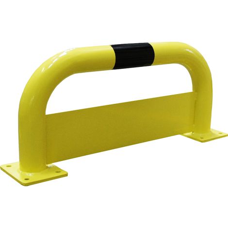 Barrière sécurité RS PRO Noir/Jaune en Acier Haut. 350 mm Haut. 350mm ( Prix pour 1 )