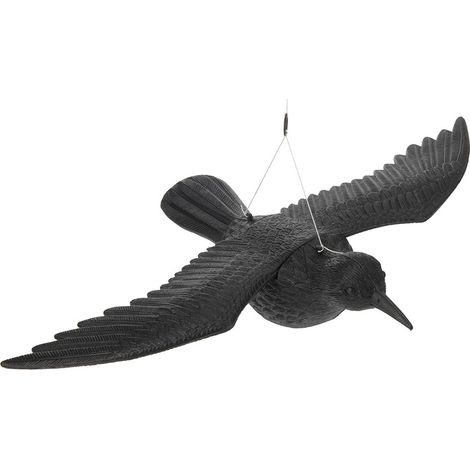 Corvo in plastica (volante) 58cm Edm