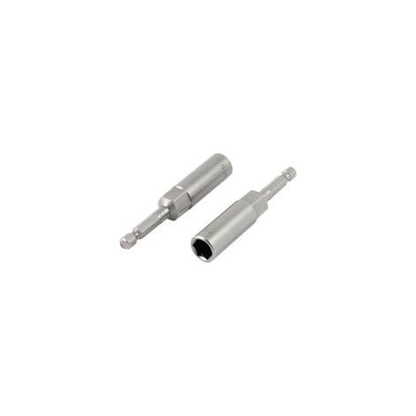 Lot de 2 Magnétique powere Embouts hexagonales 10 mm Longueur 80 mm