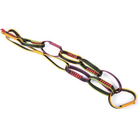 Outdoor-Kletterausrüstung aus Nylon, Abseilringschlinge, Daisy Chain Seil, persönlicher Anker (1/5)