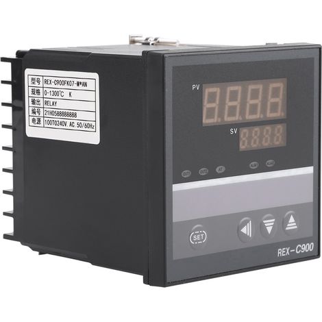 Régulateur de température numérique PID avec sortie relais pour thermomètre, 100-240 V CA (1/5)