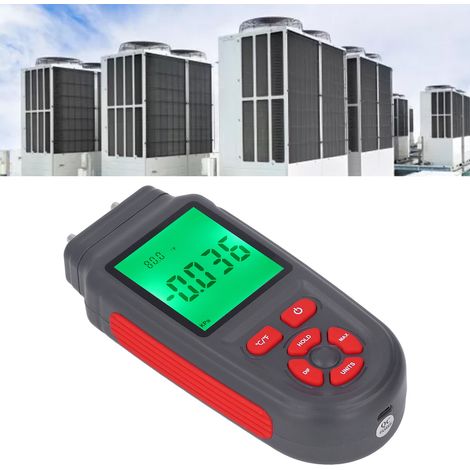 Manomètre numérique portable TC-168A - Manomètre différentiel numérique de haute précision (1/5)