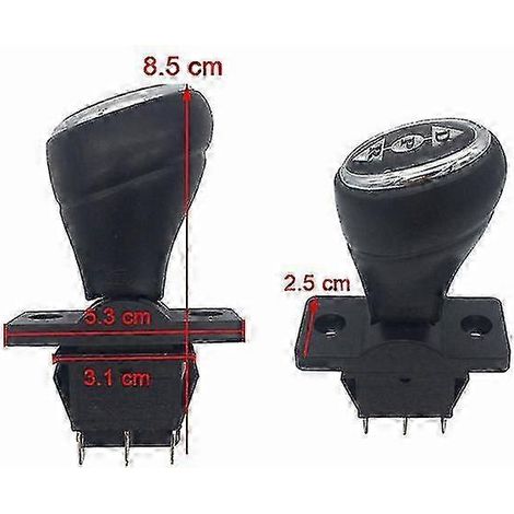 Compatible avec les interrupteurs de voitures électriques pour enfants, de motos électriques, de voitures télécommandées et d'accessoires de moto 2526 (1/5)