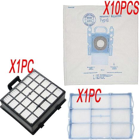 Sacs à poussière pour aspirateur Bosch Type G, pack de 5, compatible GL-30 Pro, GL-40, BGL8508 et Bosch Sphera, filtres en papier robustes, remplacement facile, usage domestique. (1/5)
