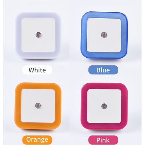 1 PIÈCES Capteur Mural Veilleuse Marche/Arrêt Automatique Lumières LED Branchez sur Lampe D'escalier Murale pour Escalier Salle De Bain Chambre D'enfant Garage Armoire Chambre (1/5)