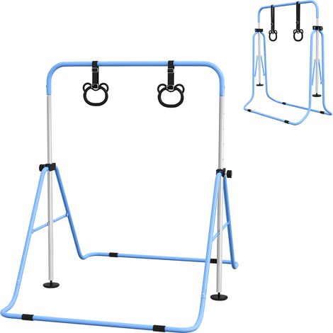 Haltères, bleu, réglable, pour sport à domicile, musculation à domicile, prise stable, renforcement musculaire, fitness maison (1/5)