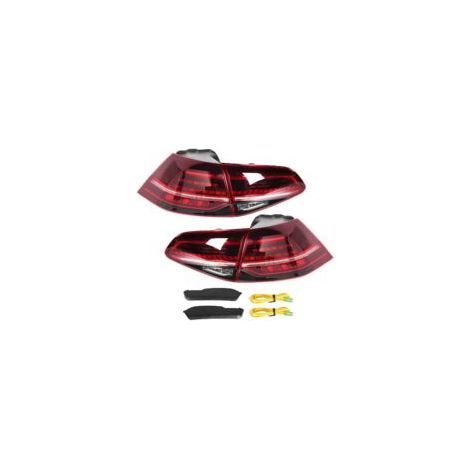 Feux arrière LED dynamiques rouge foncé Étanchéité IP67 Installation plug and play Compatible MK7/7.5 R 2013-2020