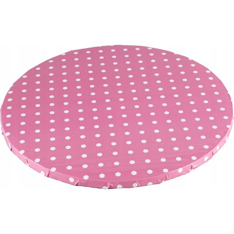 Kuchenboden, rosa mit Punkten, 30 cm