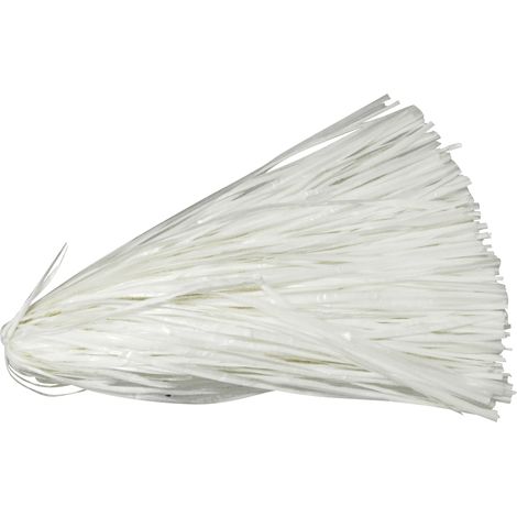 RAFIA SINTETICA A MAZZETTI COL. AVORIO gr.200 cm.120 15.00 kg