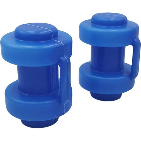 Lot de 10 capuchons de poteau de trampoline, capuchons de poteau de clôture de trampoline durables, capuchon de couverture de trampoline épaissi pour alimentation de trampoline à crochet en fil (1/3)