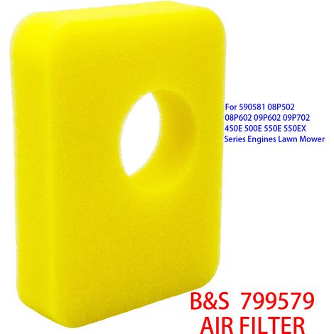 Fertre bis air movonrsse Briggs & Stratton 799579 – Compatible 450E / 500E / 550E / 550EX (1/5)