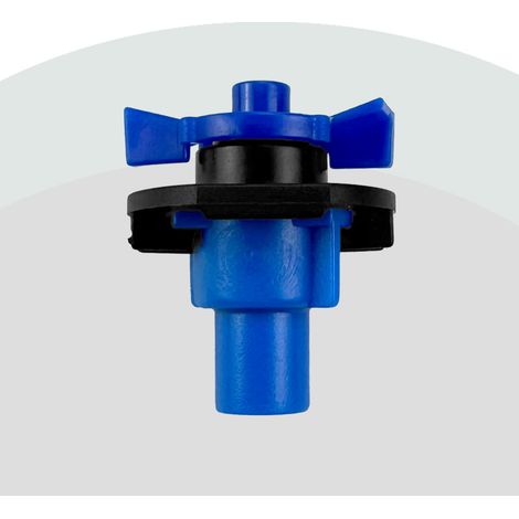 Système d'Irrigation par Aspersion pour Serre, Arroseur Rotatif Inversé Anti-Goutte à Débit 1.2, Buse de Pulvérisation et Réfraction pour l'Agriculture (1/2)