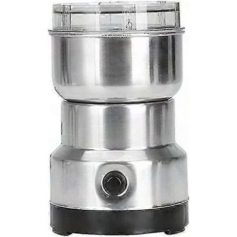 Moulin à grains en acier inoxydable, broyeur électrique pour épices, café, noix et céréales, outil de cuisine multifonction, machine à poudre fine, compact et robuste (1/4)