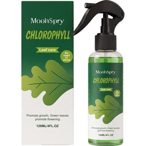 MOONSPRY Chlorophyllspray für die tägliche Nährstoffergänzung und glänzende Blätter bei Blumen und Pflanzen (1/5)