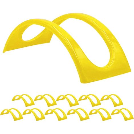 Ensemble de 12 supports à tacos colorés compatibles lave-vaisselle et micro-ondes pour tacos souples ou rigides (1/5)