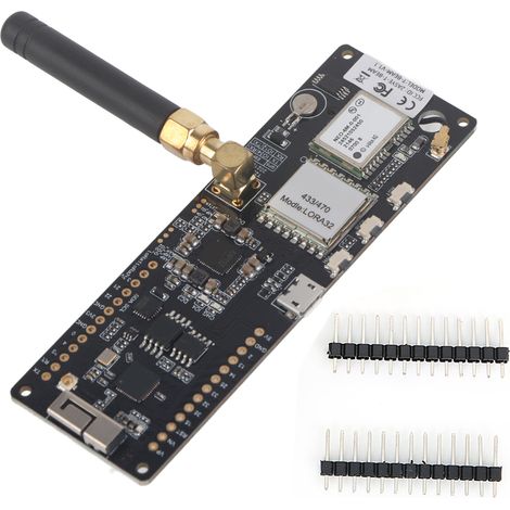 Lot ESP32 T-Beam LoRa 433MHz REV1 WiFi GPS Module Carte avec Base Batterie (1/5)