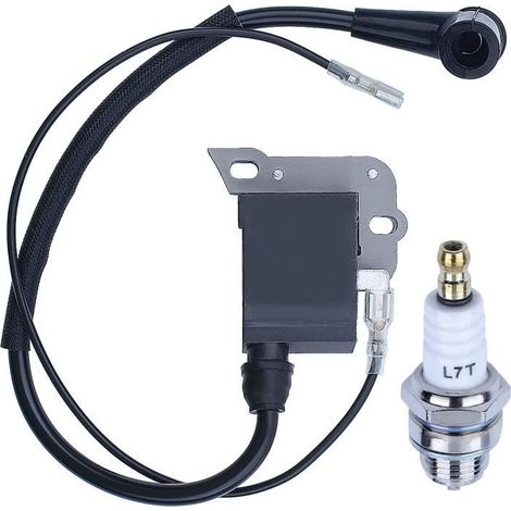 Bobine d'allumage L7T avec bougies d'allumage Husqvarna 51 55 61 66 257 261 262 266 268 272 RANGEMENT DE CHONSEMENT (1/4)