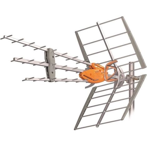 Antenne UHF - Televes - 149942 - BOSS Tech - Aluminium inoxydable - Réception TV