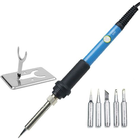 Kit de fer à souder 110V modèle 806, lot complet avec 5 pannes, support Y anti-moustique et éponge, standard américain, usage professionnel et DIY, édition exclusive Mexique (1/5)