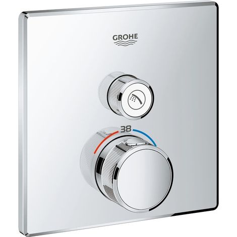 Grohe Grohtherm SmartControl Thermostat mit einem Absperrventil,