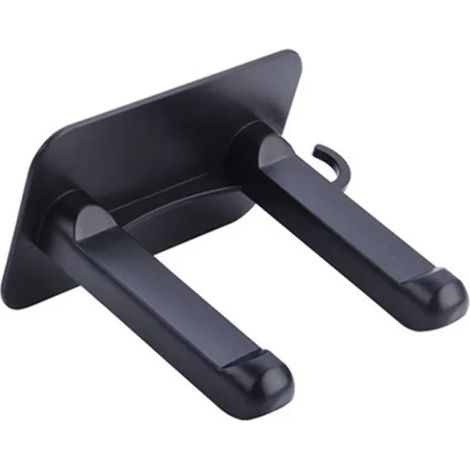 Nouveau support de toilette poinçonnage gratuit sèche-cheveux support sèche-cheveux étagère de rangement tenture murale salle de bain sèche support noir