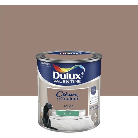 Valentine Satin-Farbcreme 0,5 l Taupe - Dulux Valentine (1/5)