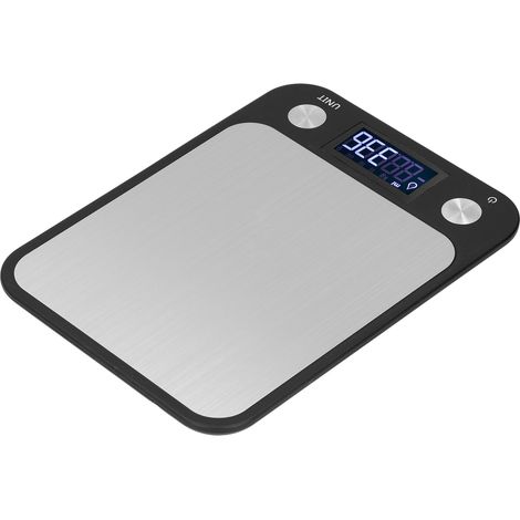 Balance alimentaire miniature en acier inoxydable avec affichage numérique, outil de pesage électronique, capacité de charge de 10 000 g (1/5)