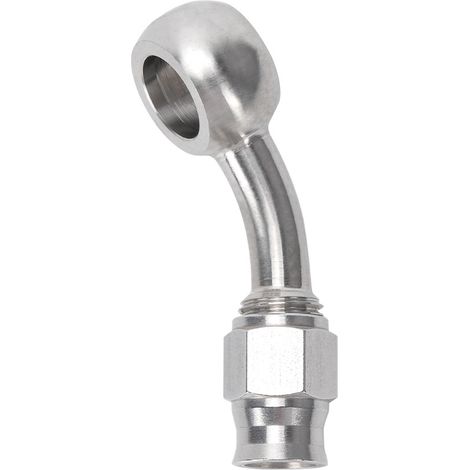 AN3 Teflon-Edelstahlverbinder, 0°, 28°, 45°, 90° universeller Schnellverbinder für Bremsleitungen - - positive 28 (1/4)