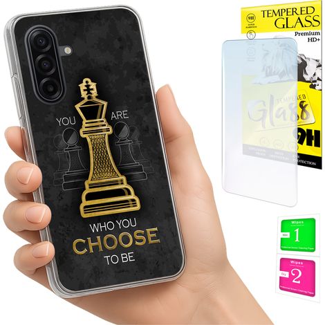 Custodia per Samsung Galaxy A17 5G, cover fotografica, cover posteriore + vetro 9H (1/5)