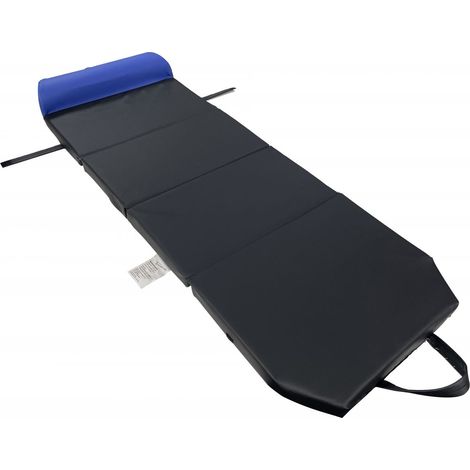 TrendLine Werkstattmatte 120 x 43,5 x 3,5 cm (LxBxH) schwarz blau faltbar (1/3)