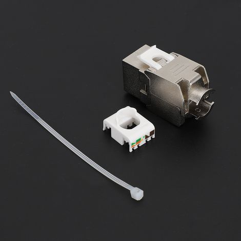 Adaptateur de module réseau RJ45 pré-assemblé sans sertissage avec interface femelle CAT7 10G (1/5)