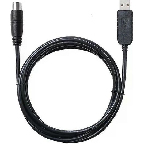 USB-RS232-auf-6-Pin-Mini-DIN-Kommunikationskabel für LS-, XGB-, XBM- und XBC-SPS zur PC-RS232-Seriellsteuerung (Download Silicon Labs CP2102) (1/4)