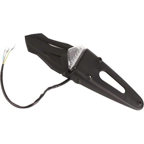 Feu arrière de garde-boue de moto, feu stop à 12 LED, remplacement pour Suzuki KL250 RMZ250 DRZ50 DRZ125, blanc (1/5)