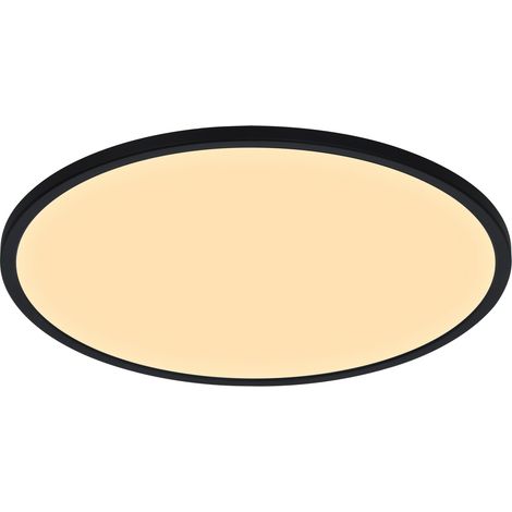 Plafonnier Oja noir Ø 60cm - 2700K - 28W - 50066103 (1/5)