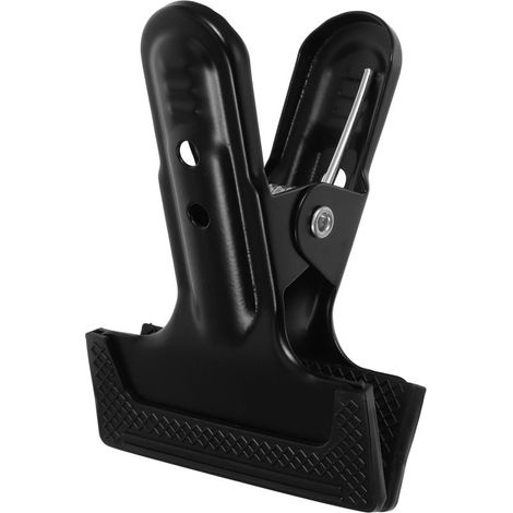 Robuster, federbelasteter Lampenclip aus Eisen, vielseitig einsetzbar für Fotohintergründe, Büro und Holzbearbeitung, stabiler und sicherer Halt (1/4)