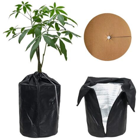 Housses d’Hivernage pour Plantes en Pot,Housse Hivernage Plante,Sac de Protection Thermique pour Pot de Fleurs,Sac Protection Contre Le Gel Hivernal pour Plantes en Pot. (1/5)