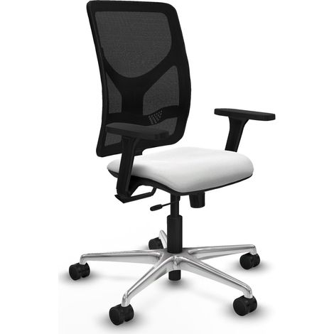 Silla de oficina piqueras y crespo Motilla negro aluminio (1/2)