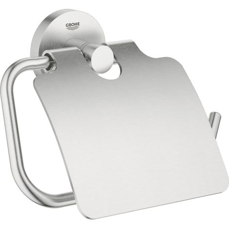 Grohe Essentials - Toilettenpapierhalter, SuperSteel 40367DC1 (1/2)