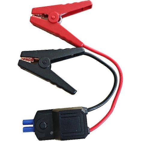 Câble de démarrage d'urgence avec pinces de serrage, adaptateur universel pour booster de batterie, clip de contact pour voiture, camion, fourgonnette et camping-car (1/5)