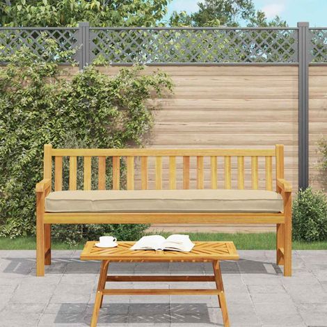 Palettenkissenset 2 pcs Beige 180 x 40 x 8 cm Oxford-Stoff