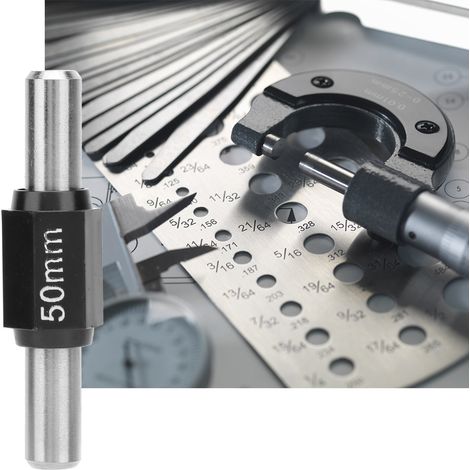 Kalibrierstange aus Edelstahl für externe Mikrometer (50 mm) (1/5)