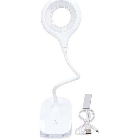 USB rechargeable LED desk lamp, 3 lighting modes, continuously adjustable touch control, for office and bedroom (1/5)