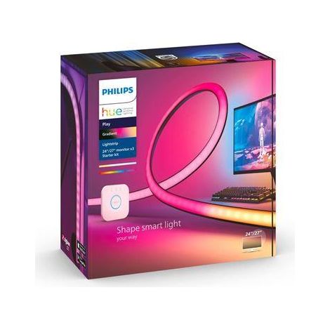 Philips Hue Play Gradient LED-Streifen Schwarz 1,875m