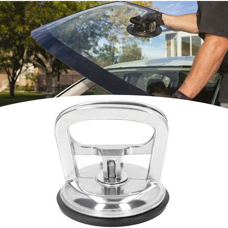 Ventouse en alliage d'aluminium pour carrelage en verre, pince simple, pince double, outil de succion et de manipulation robuste pour la réparation vibratoire des bosses de carrosserie blanches. (1/5)